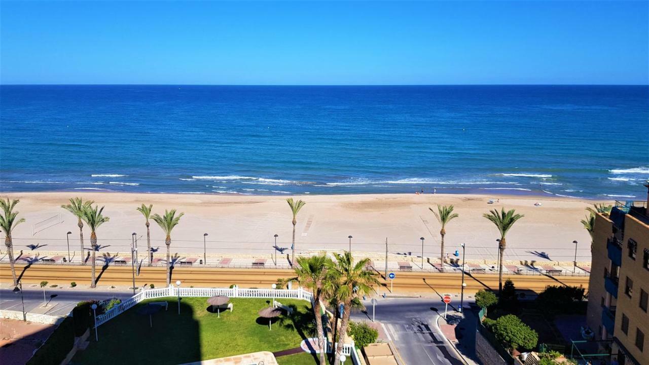 Lovely Apartment Beach Front & Pool El Campello Luaran gambar